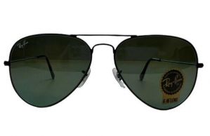 Beauty(WA)Shop (Men's( Accessories نظارة شمسية أصلية راي بان كلاسيك RB3025 L2823 سوداء معدنية للرجال