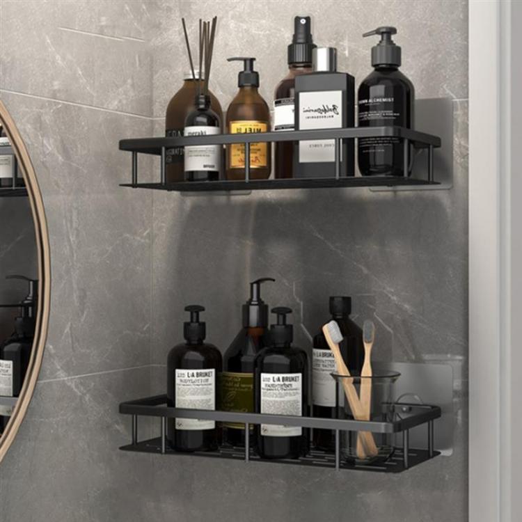 Beauty(WA)Shop (Accessories)Home Bathroom Shelves No-drill Corner Shelf Shower Storage Rack Holder Toilet Organizer Bathroom Accessories